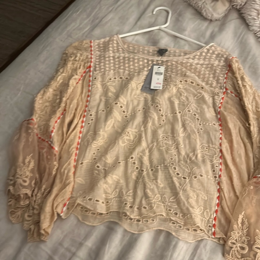 Boho perfect top.  Anthropologie / blank - nwt